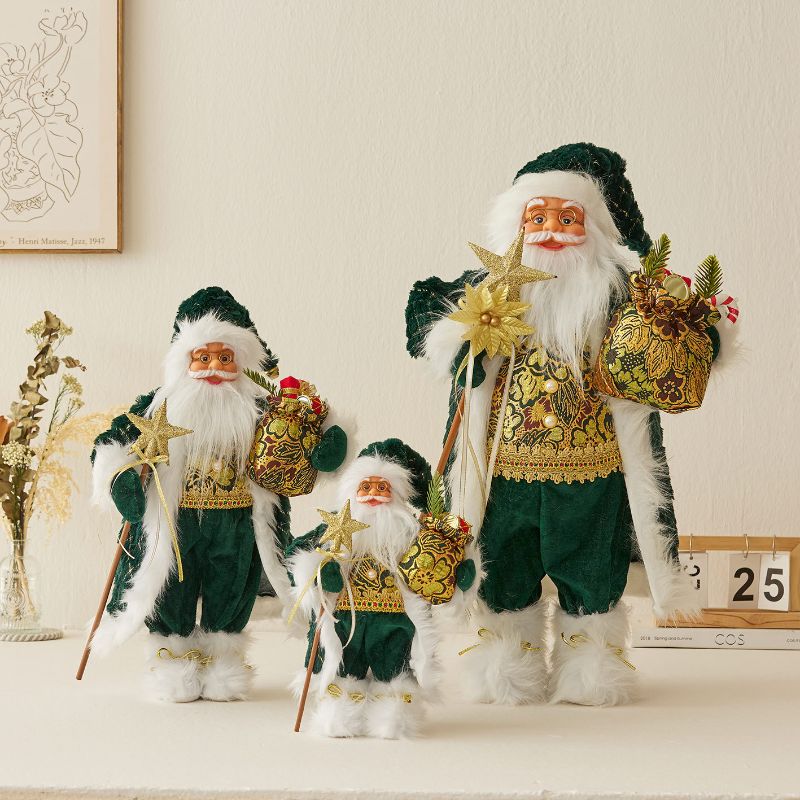 Christmas,Gold Santa Claus - Christmas Gifts